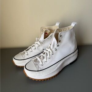 New Converse Run Star Hike Canvas Platform